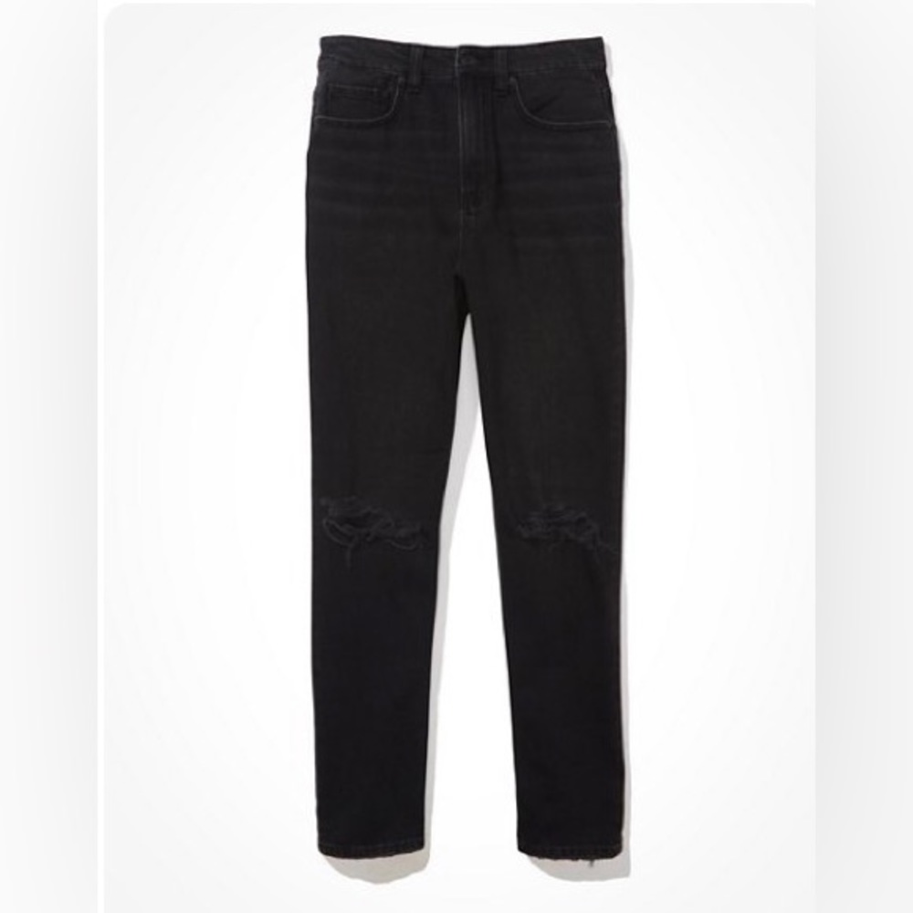 American Eagle Ripped Mom Jeans